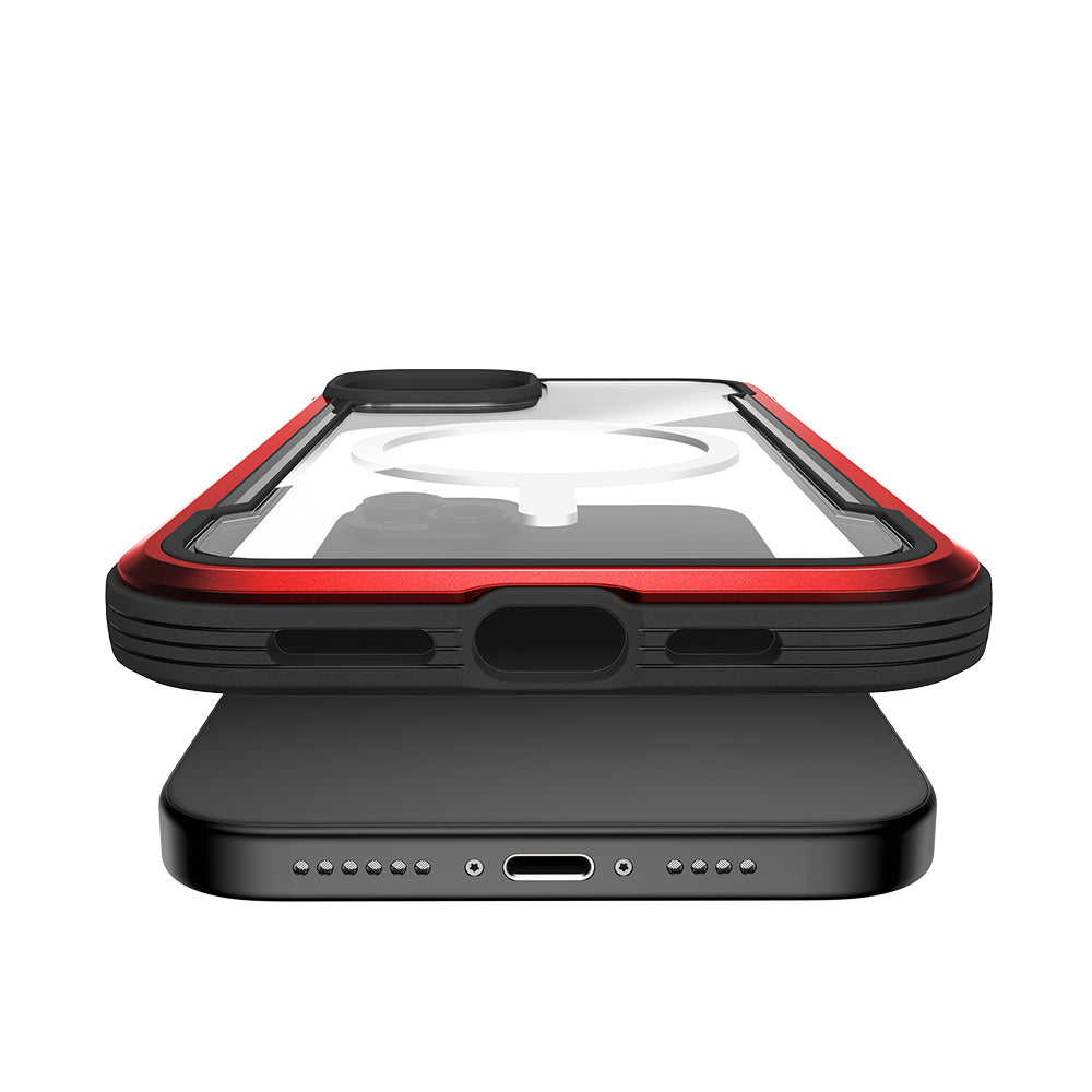 Raptic Shield Serisi iPhone 15 M-safe Şarj Özellikli Airbagli Şeffaf Arka Yüzey Kılıf Raptic Shield Serisi iPhone 15 M-safe Şarj Özellikli Airbagli Şeffaf Arka Yüzey Kılıf
